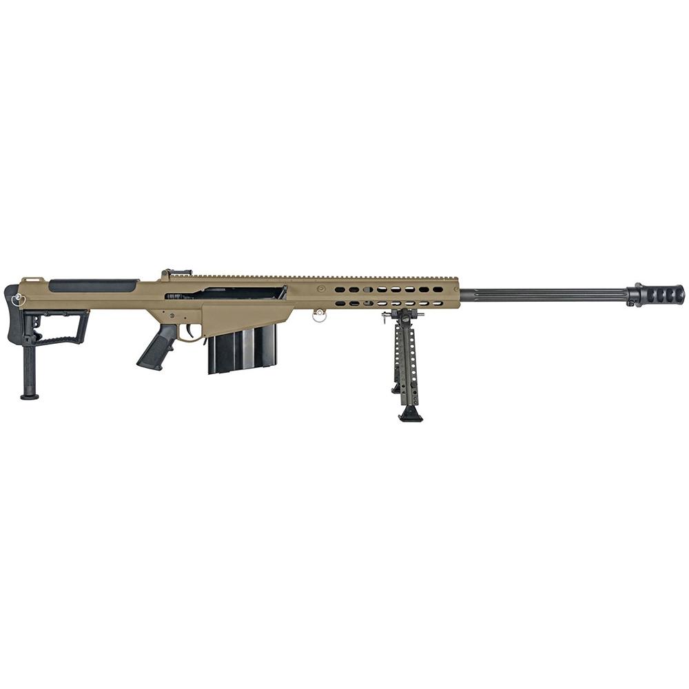 Barrett M107A1 Rife 50 BMG 10rd(1) Magazine 29″ Fluted Barrel FDE Cerakote