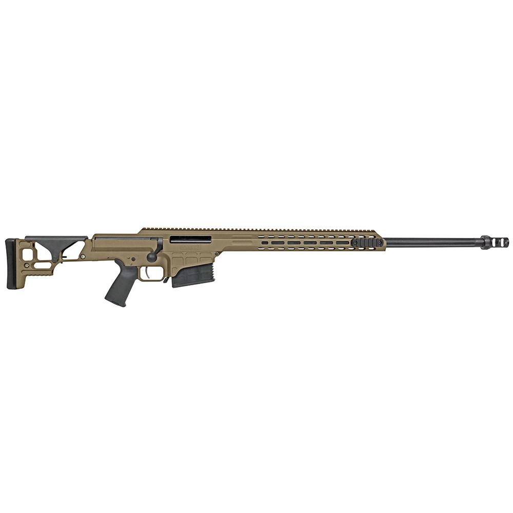 Barrett SMR MRAD Fixed Stock Rifle .338 Lapua Magnum 10rd Magazine(1) 26” Fluted Barrel FDE Finish