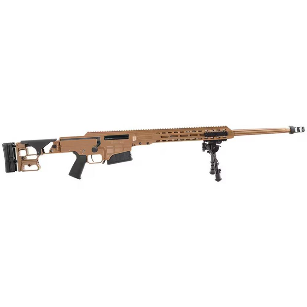 Barrett MK 22 Deployment Kit Rifle 338 Norma/300 Norma/308 Win 10rd Magazines (5) 27″ Fluted Barrel Coyote Brown