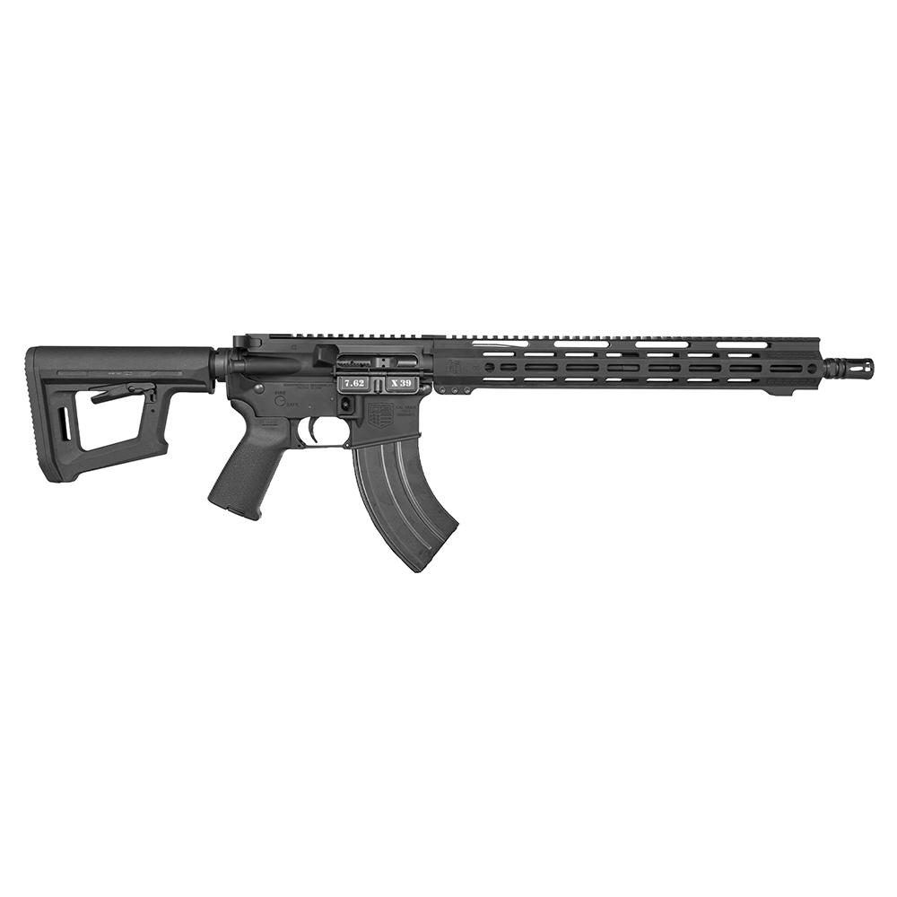 Diamondback DB15 Rifle 7.62x39mm 28rd CPD Mag 16″ 1/2×28 Threaded Barrel Black