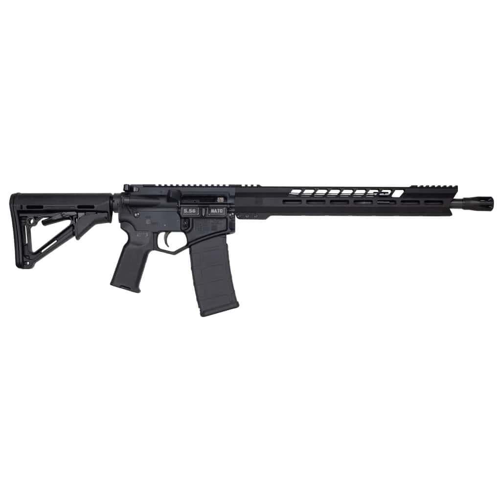 Diamondback DB15 Black Gold Series 5.56mm 30rd Magazine(1) 16″ Barrel 15″ M-LOK V Rail Black Anti-Slip Texture Pads