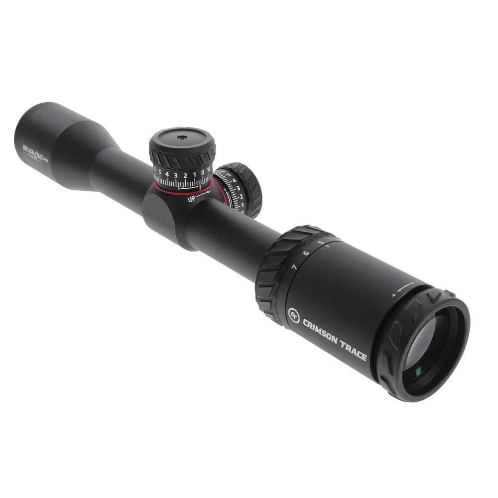 Crimson Trace Brushline Pro Rifle Scope – 2-7x32mm 1″ SFP BDC Rimfire