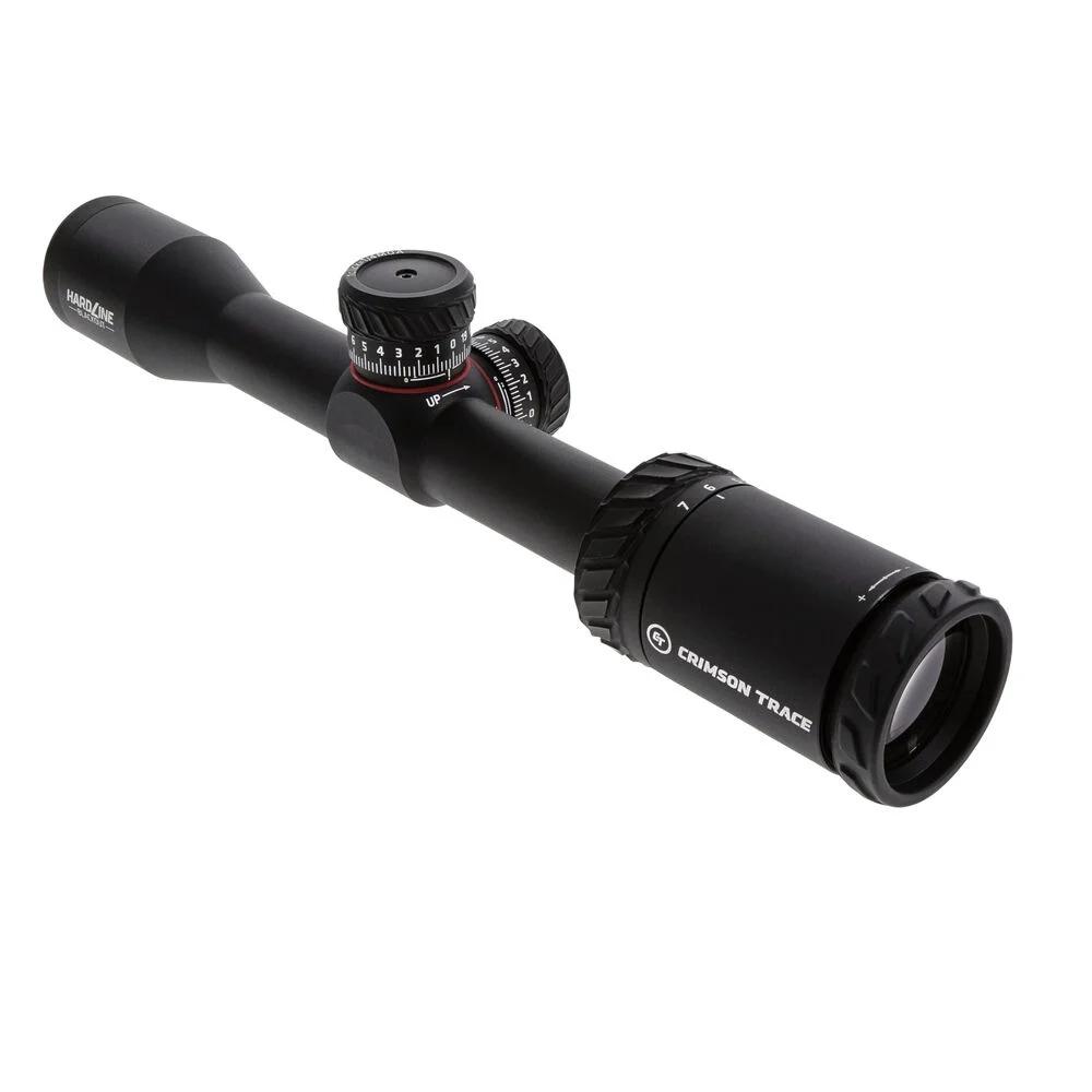 Crimson Trace Hardline Rifle Scope – 2-7x32mm 1″ SFP BDC Blackout
