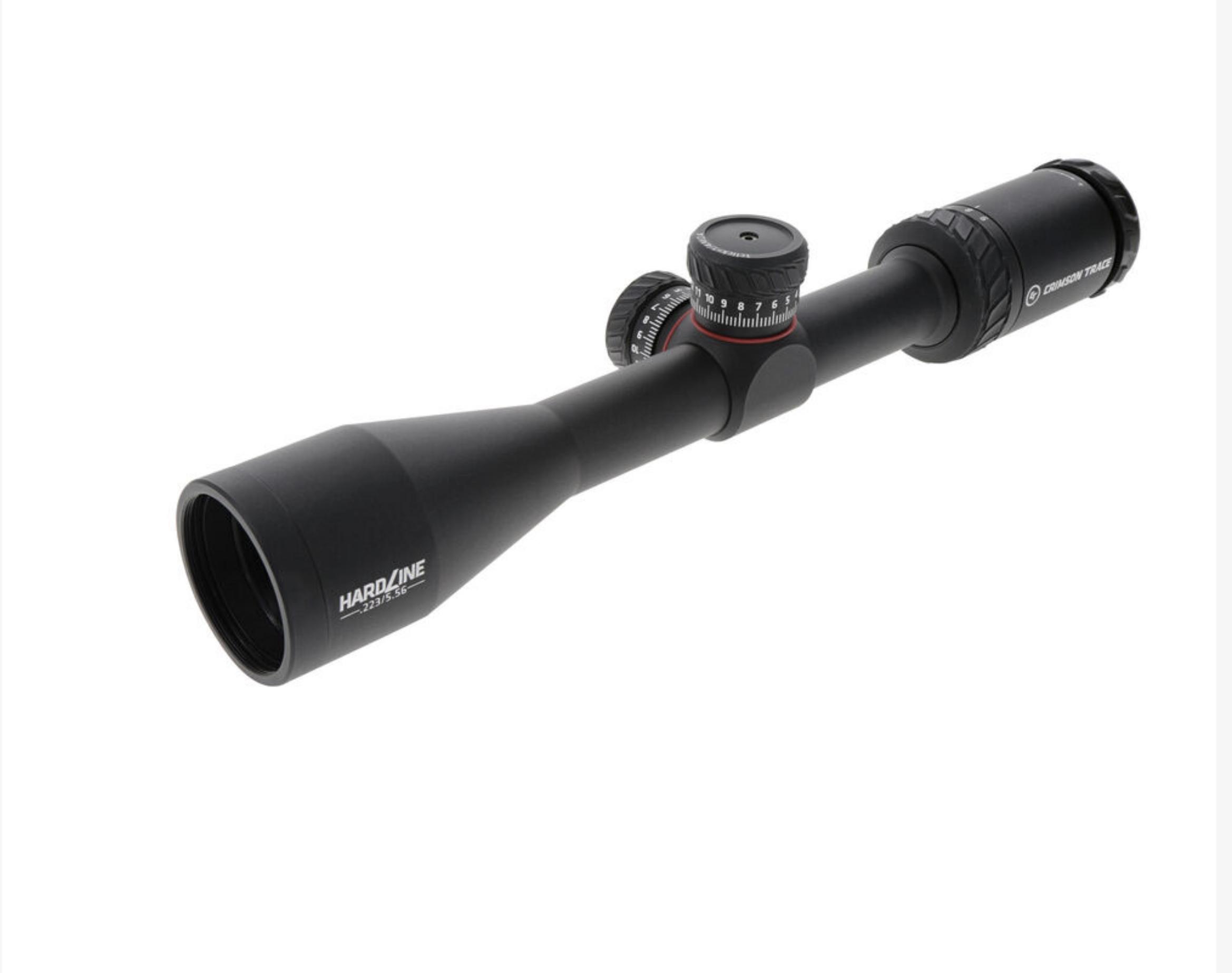 Crimson Trace Hardline Rifle Scope – 3-9x40mm 1″ SFP MR1-MOA