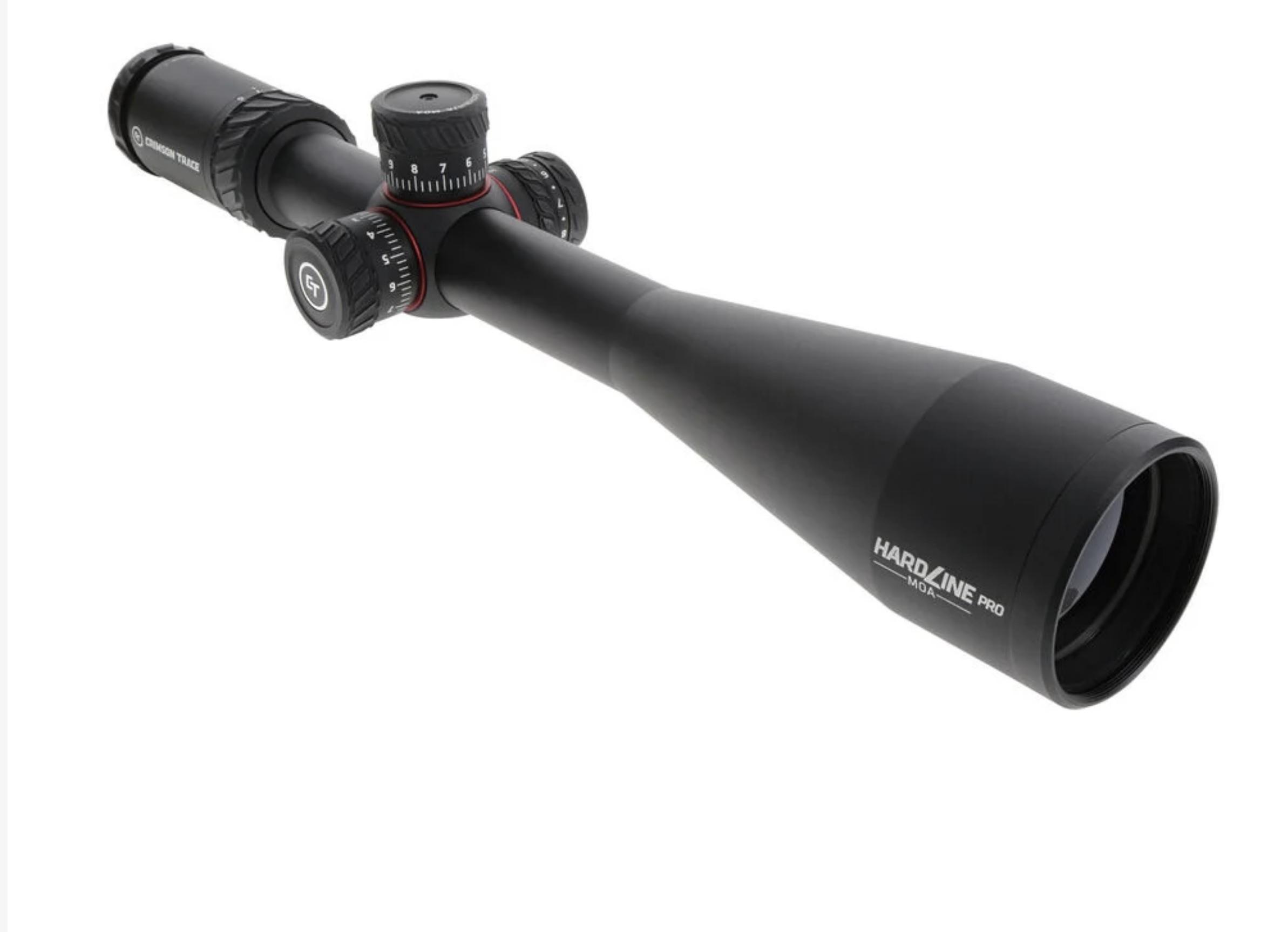Crimson Trace Hardline Pro Rifle Scope – 6-24x50mm 30mm SFP MR1-MOA Illum