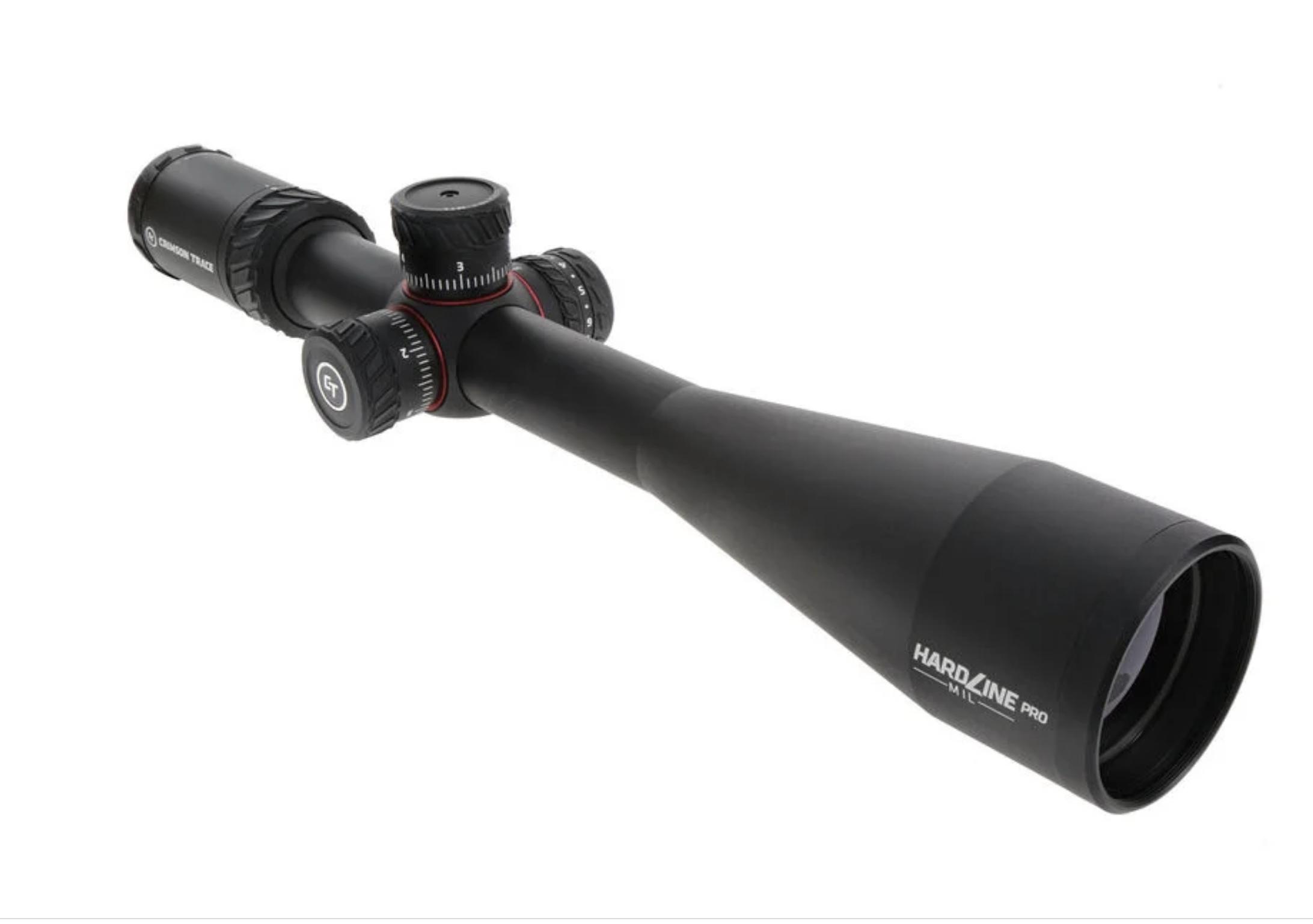 Crimson Trace Hardline Pro Rifle Scope – 6-24x50mm 30mm SFP MR1-MIL Illum