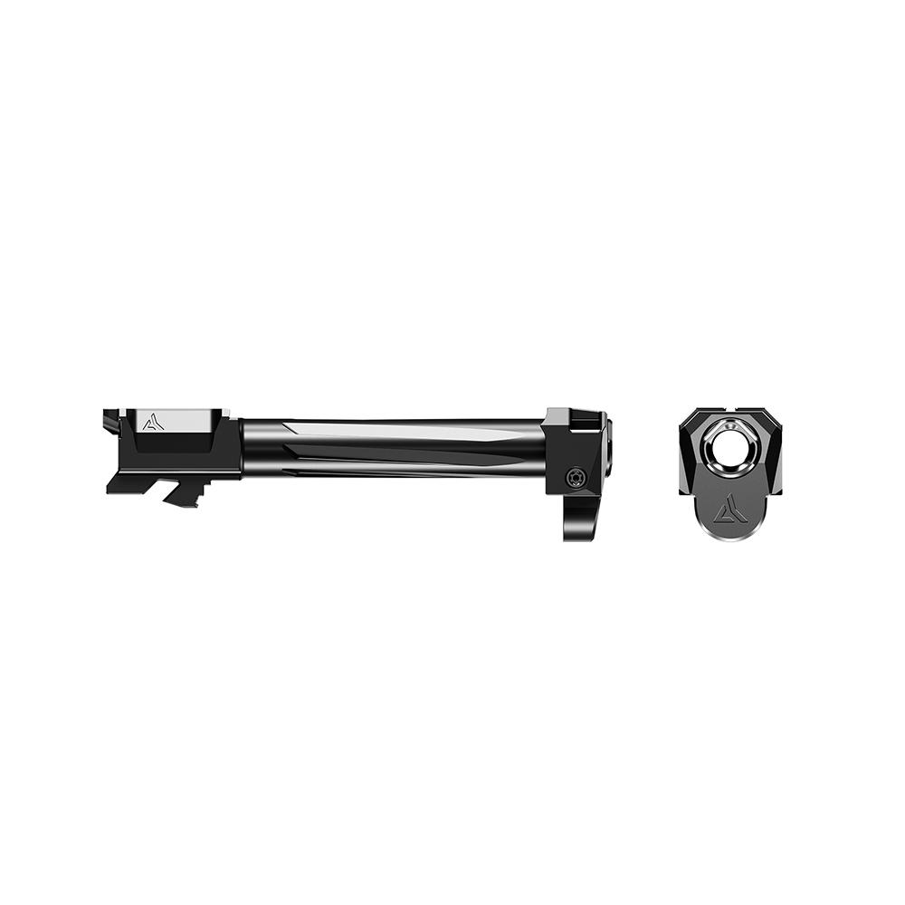 Radian Weapons Afterburner and Ramjet Combo Barrel and Compensator for Glock 17 Gen 5 Black
