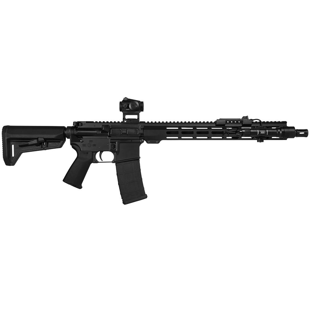Shark Coast Tactical “Midnight” AR-15 Rifle 5.56mm 30rd Magazine 16″ Barrel 15″ Handguard Vortex Crossfire & Streamlight Protac with Carry Bag