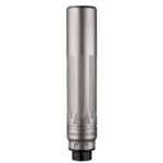 Dead Air Nomad-LTi XC Silencer w/Xeno Adapter – 7.62mm 9.30 (Cal) Silver w/DA124 Omni Brake
