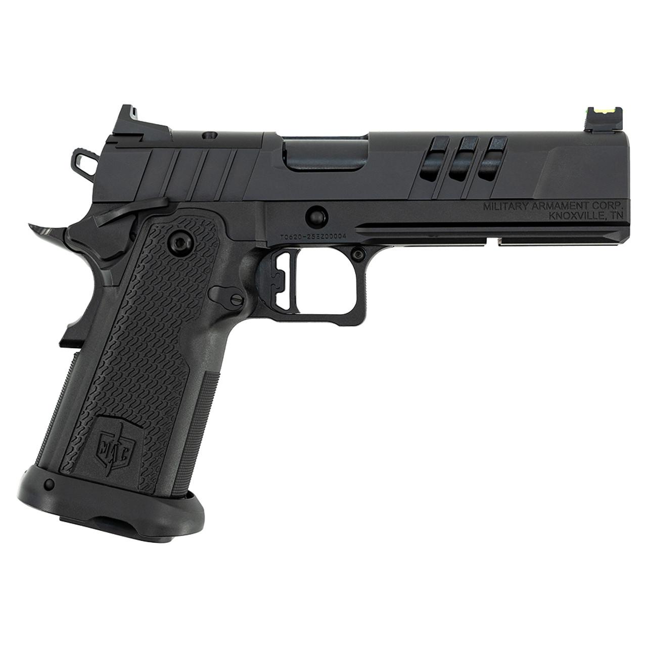 SDS MAC 9 DS-D Handgun 9mm Luger 17rd Magazines(2) 5” Barrel AOS Optic Plate Black