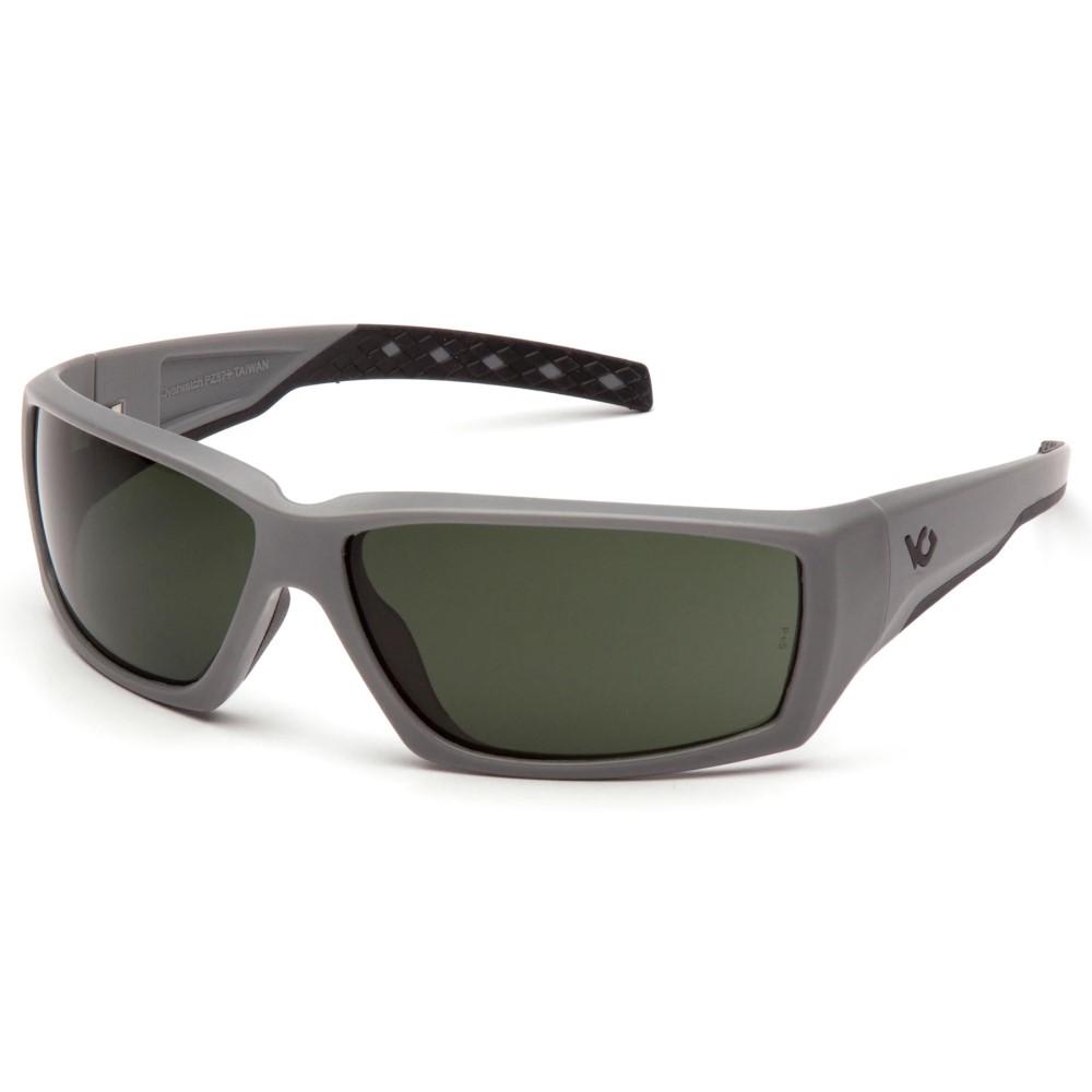 Pyramex Overwatch Shooting Glasses Grey with Grey Lens Anti Fog