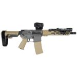 Shark Coast Tumbleweed AR Pistol Bundle 5.56mm 30rd Magazine 10.5” Threaded Barrel Vortex Sparc Red Dot Streamlight ProTac SBA3 Brace