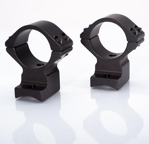 Talley Lightweight Alloy Scope Mount Combo 1″ Remington 700-721-722-725-40X Med LA 20MOA Black