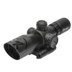 Firefield Barrage Rifle Scope – 2.5-10x40mm Red Laser Mil Dot Reticle Black Matte