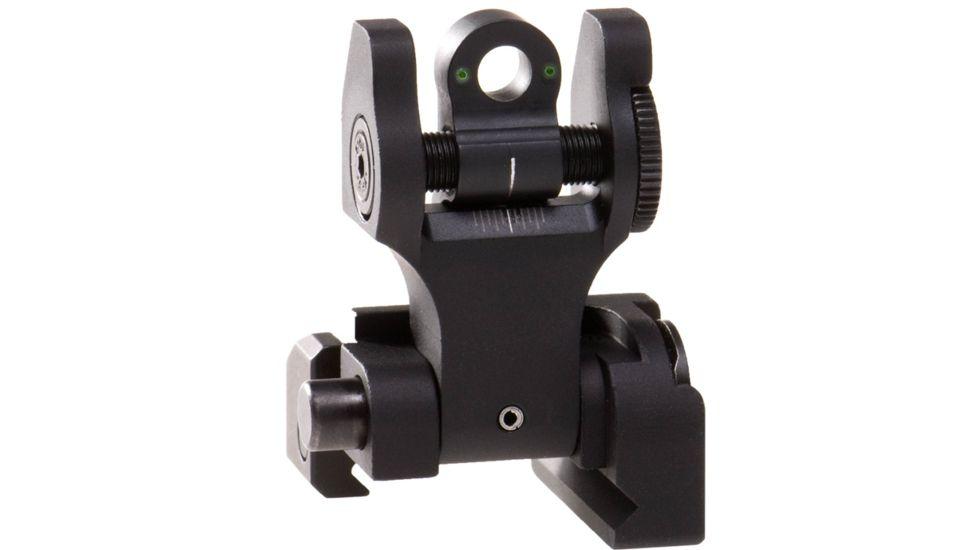 Troy Industries Rear Tritium Battle Sight – Black