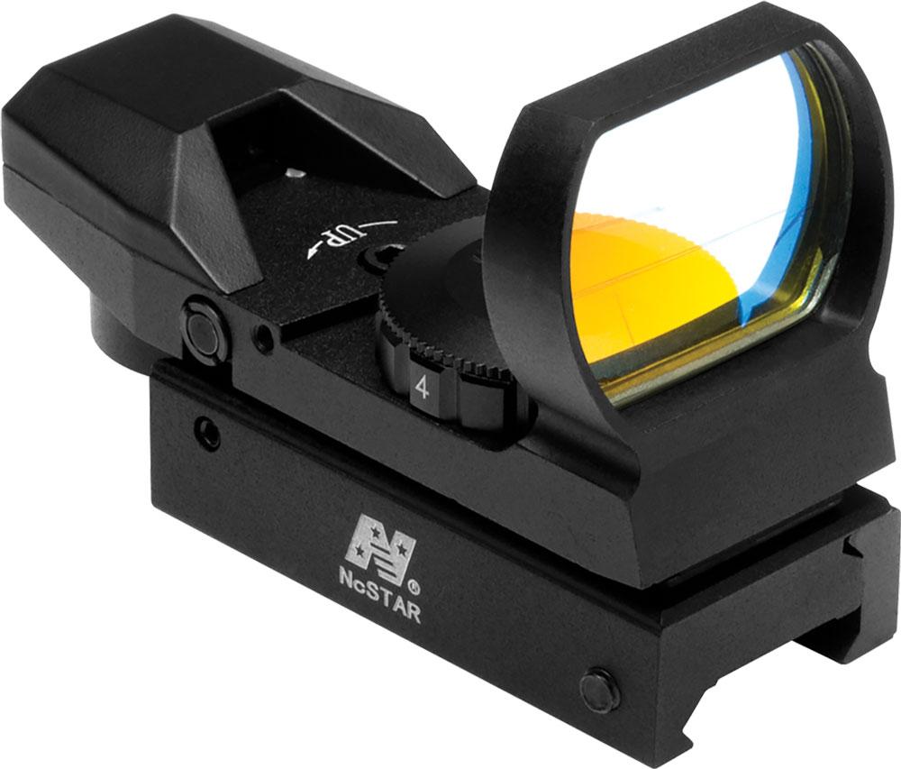 NcStar Red Four Reticle Reflex Optic Sight – Black
