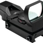 NcStar Red & Green Reflex Sight with 4 Reticles and QR Mount – Black