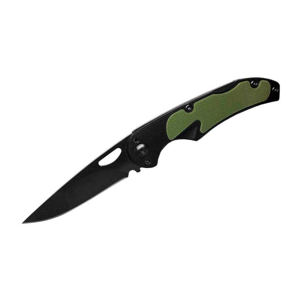 ABKT Elite Mark II Lockback Folding Knife 2-1/2″ Drop Point Blade Green