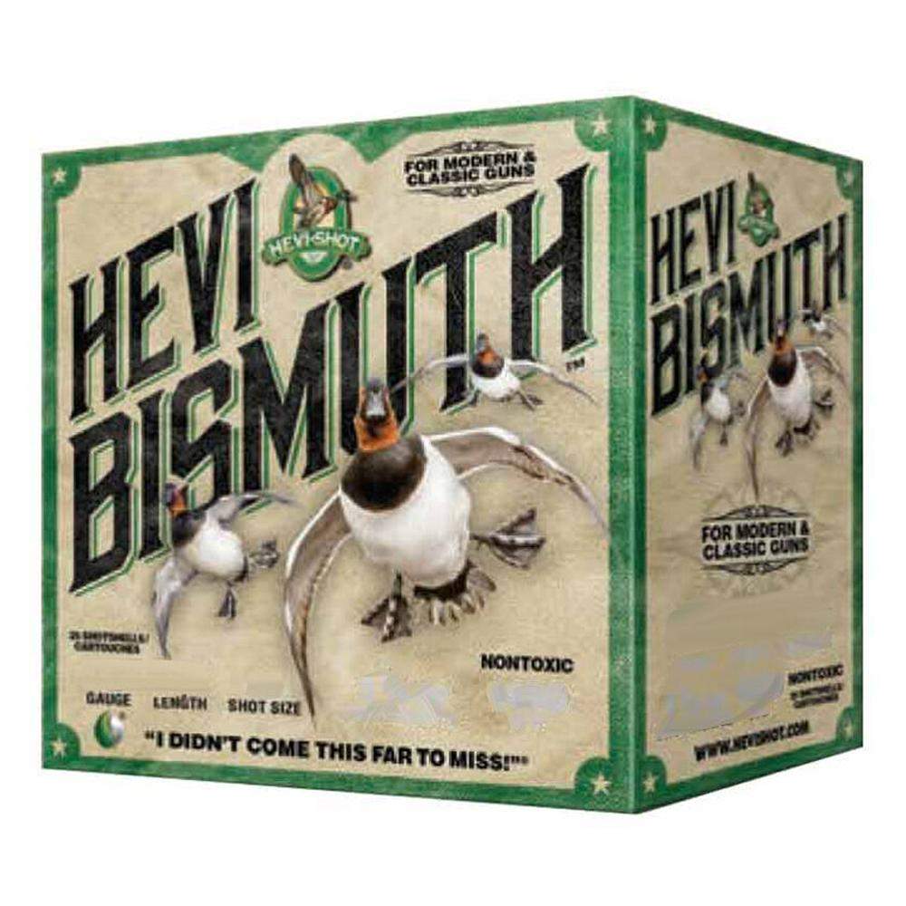 HEVI-Shot HEVI-Bismuth Shotshells 12ga 2-3/4″ 1-1/4oz 1450 fps #2 25/ct