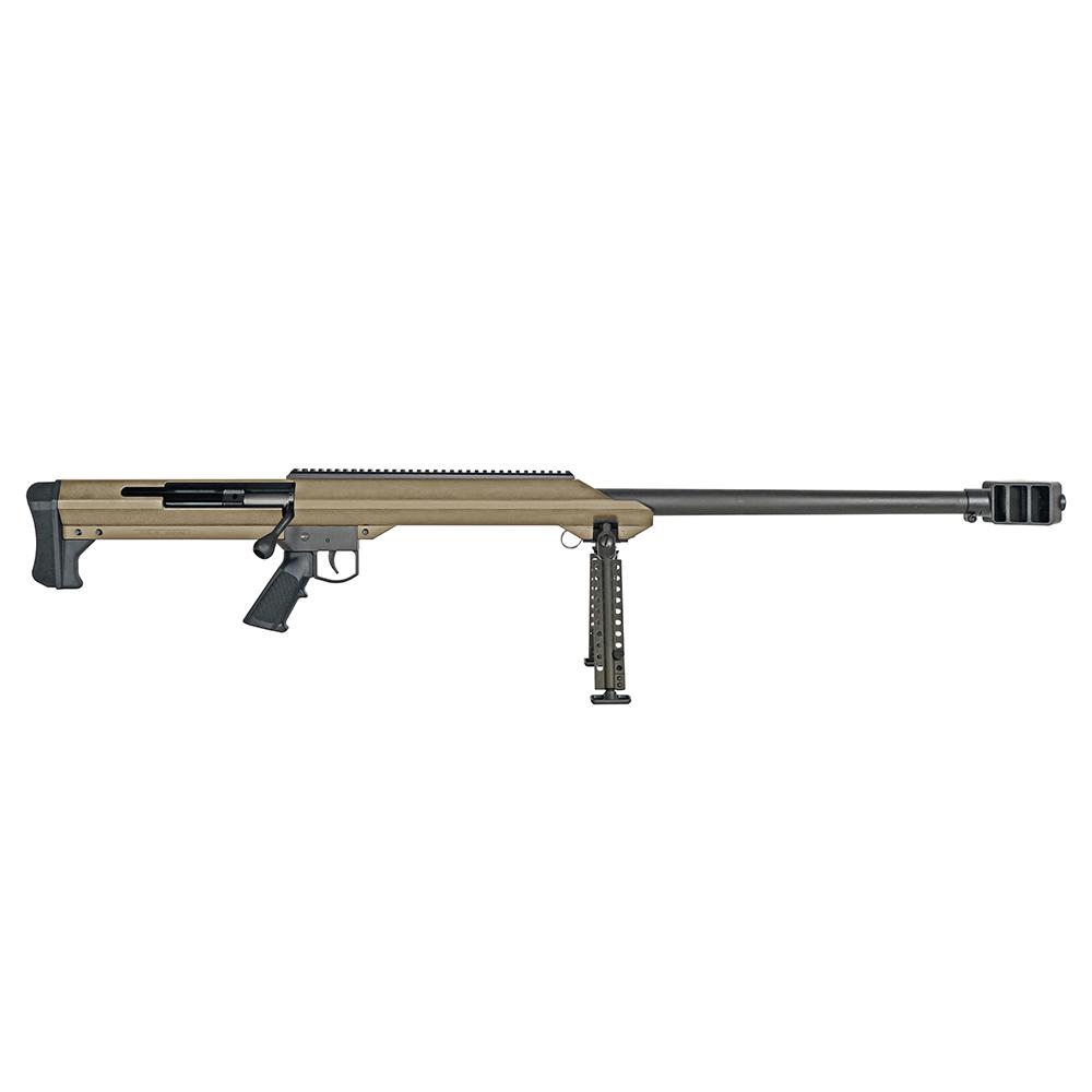 Barrett Model 99 Rifle 416 Barrett Single Shot 32″ Heavy Barrel FDE Finish w/Bipod and Pelican Hardcase