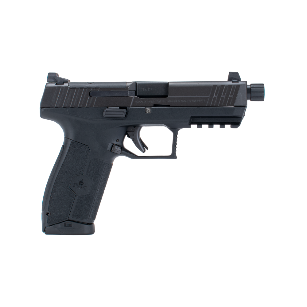 IWI MASADA Pistol 9mm 2 17/rd Magazines 4.6″ Threaded Barrel Black Optics Ready 3-Dot Sight