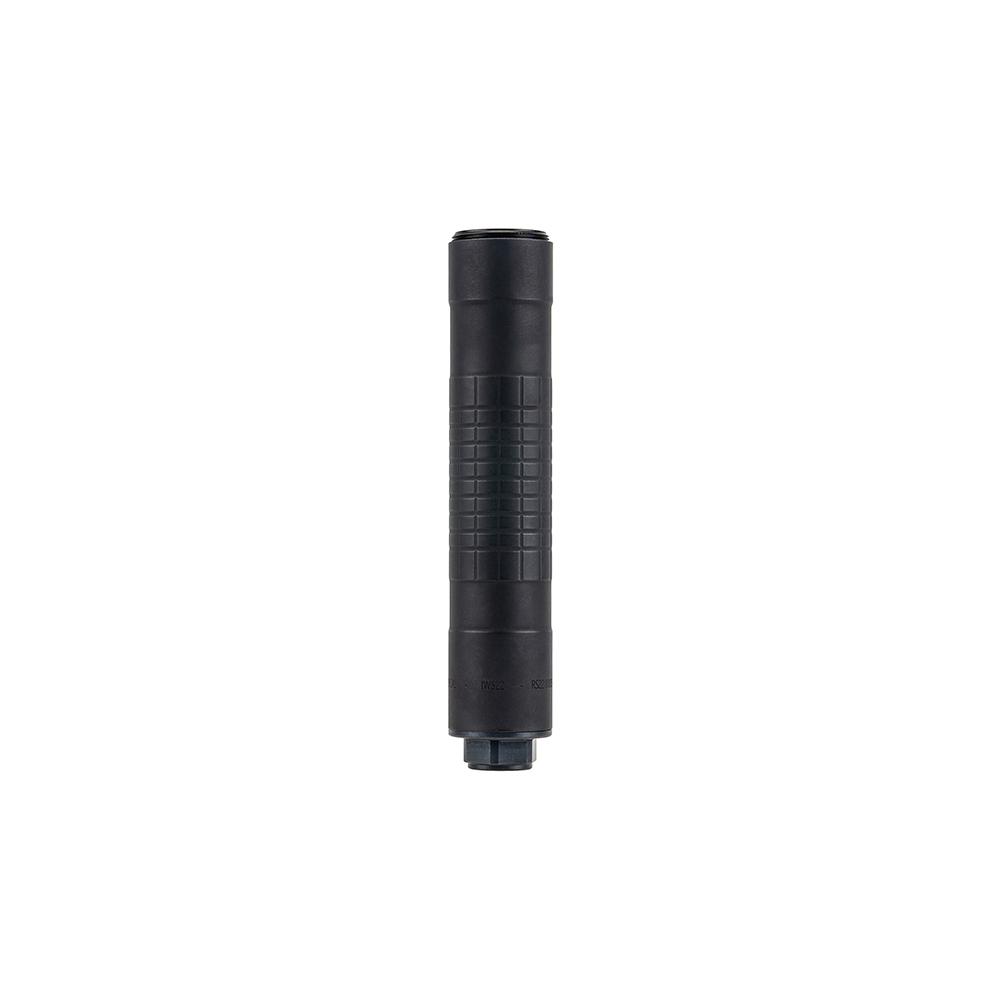 IWI IWS22 Direct Thread Rimfire Suppressor .22LR 5.7x28mm Aluminum/Titanium 1/2″-28 Black
