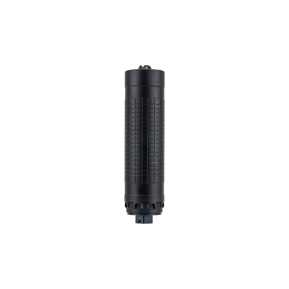 IWI IWS7 Direct Thread Suppressor 7.62mm Nickel Alloy/Stainless Steel 5/8″-24 Black w/HUB-T Mount
