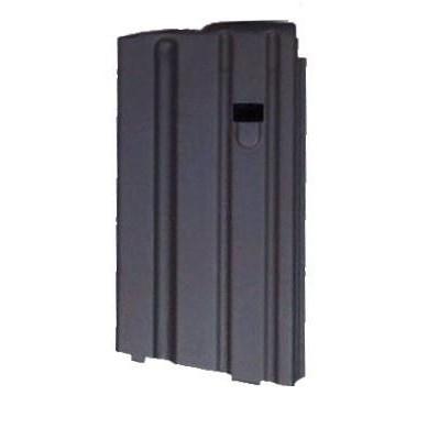 ASC AR Family Rifle Magazine Black Stainless Steel Black Follower .223 Remington 20/rd