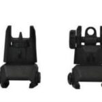 ATI Tactical Flip Up Front & Rear Back Up Sight – Polymer