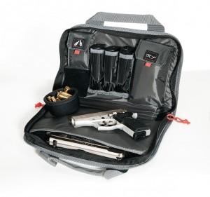 G-Outdoors Double “Compact” Pistol Case – Black