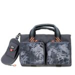 G-Outdoors Double Pistol Range Bag with Mag Storage and Glasses Case Grey
