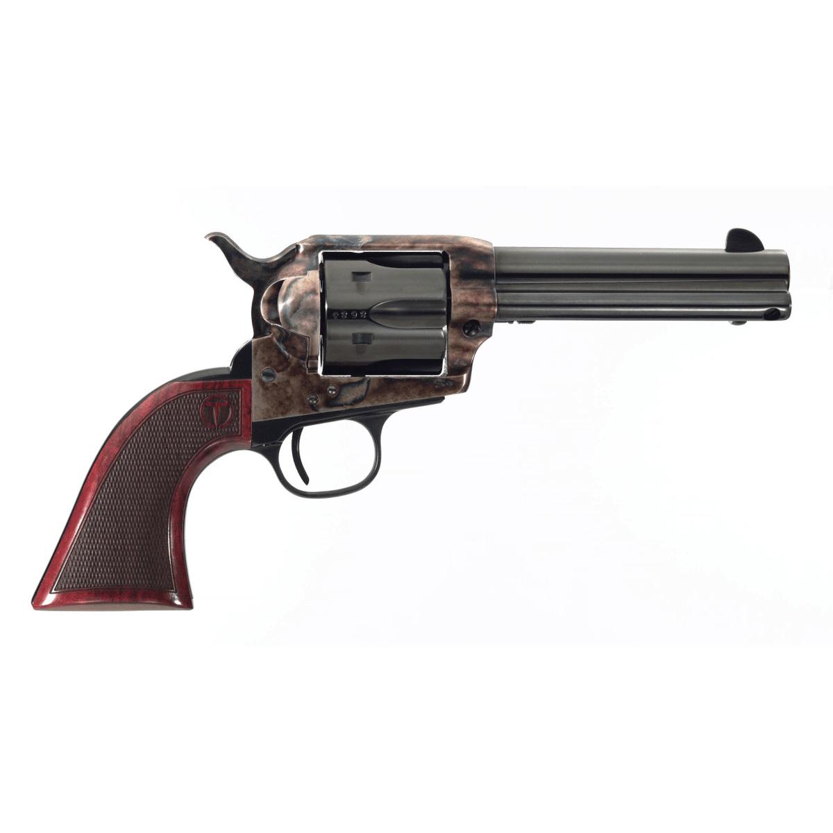 Taylor & Company Smoke Wagon Handgun .45 Colt 6rd Capacity 4.75″ Barrel Case Hardened Steel Frame