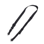 TacShield Warrior 2n1 Sling Padded Web Quick Adjuster QD Push Button Swivel Black