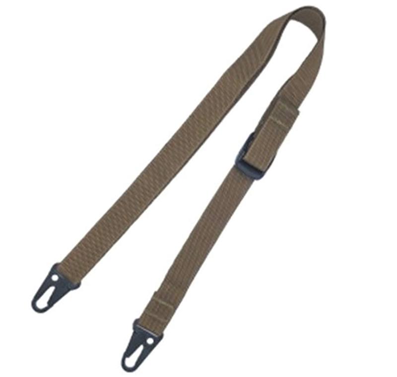 TacShield Sport Ridge 2 Point Rifle Sling 1″ Wide HK Snap Hooks Coyote Brown