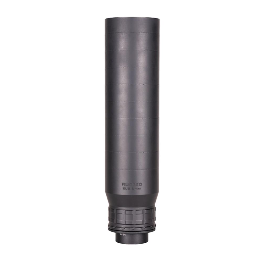 Rugged Suppressors Sub9 Suppressor 9mm Luger/.300 BLK 6.6″ Black