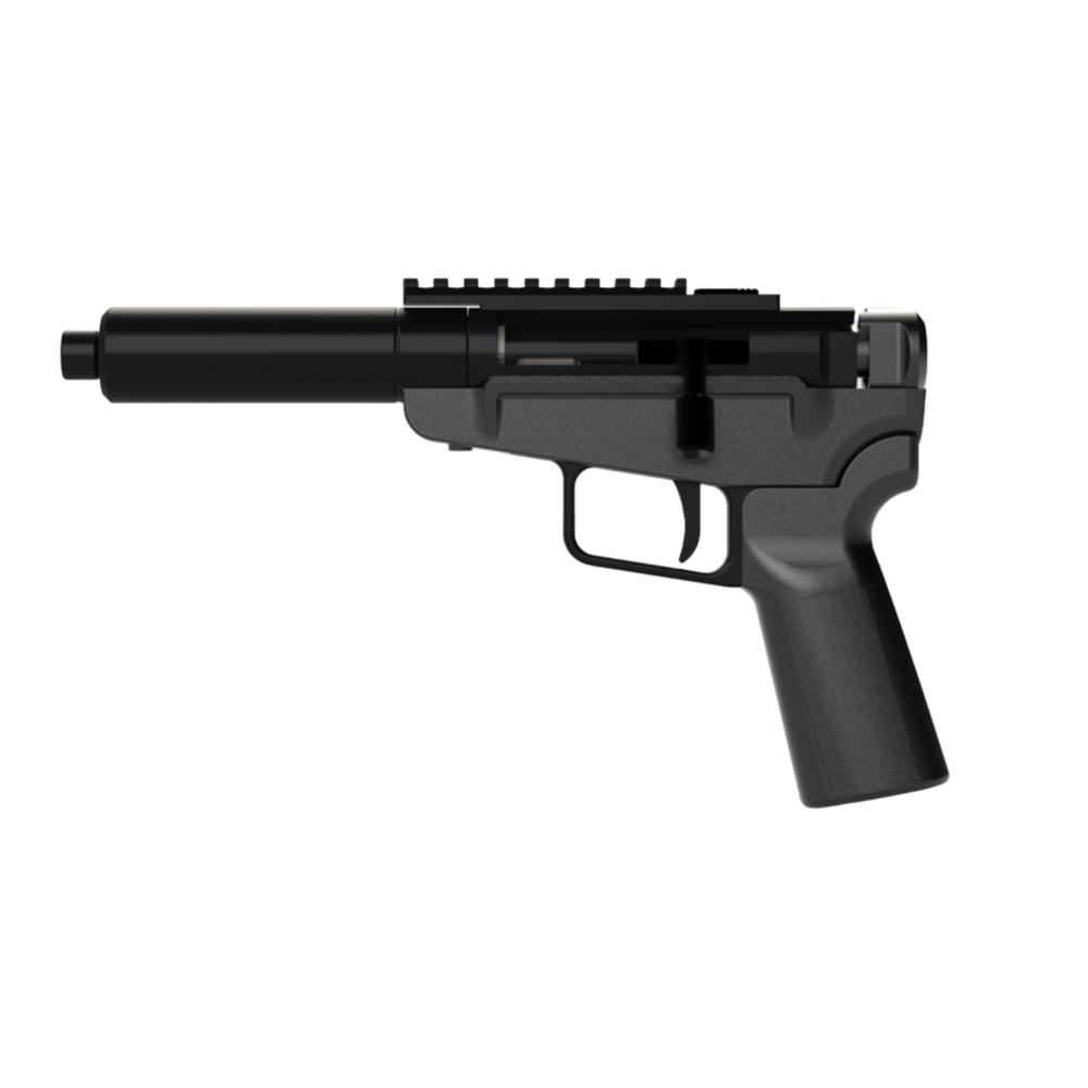Dark Mountain Stowaway Handgun 5.7x28mm Single Shot 5″ 1/2×28 Threaded Barrel Black