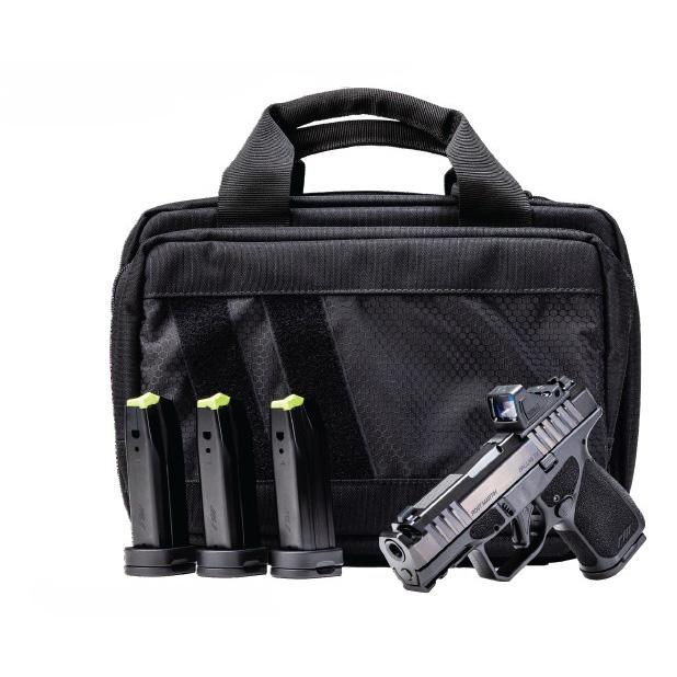 Rost Martin RM1S Comp Handgun Bundle 9mm Luger 10rd Magazines(4) 4″ Barrel Black Viridian Red Dot Pistol Ca Compliant