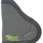 Sticky Holsters Small Sticky Pocket Holster for 2.5″ Pocket 380s Black Ambi