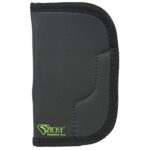 Sticky Holsters Large Sticky Pocket Holster for 4″ Revolvers Grey Ambi