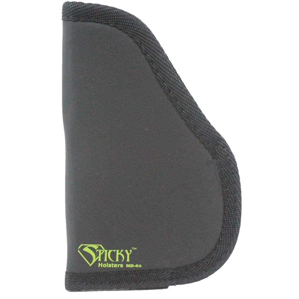 Sticky Holsters Gen 1 Medium Sticky Pocket Holster for 3.8″ Sub-Compact Medium Frame Double Stack Autos with Laser Black Ambi