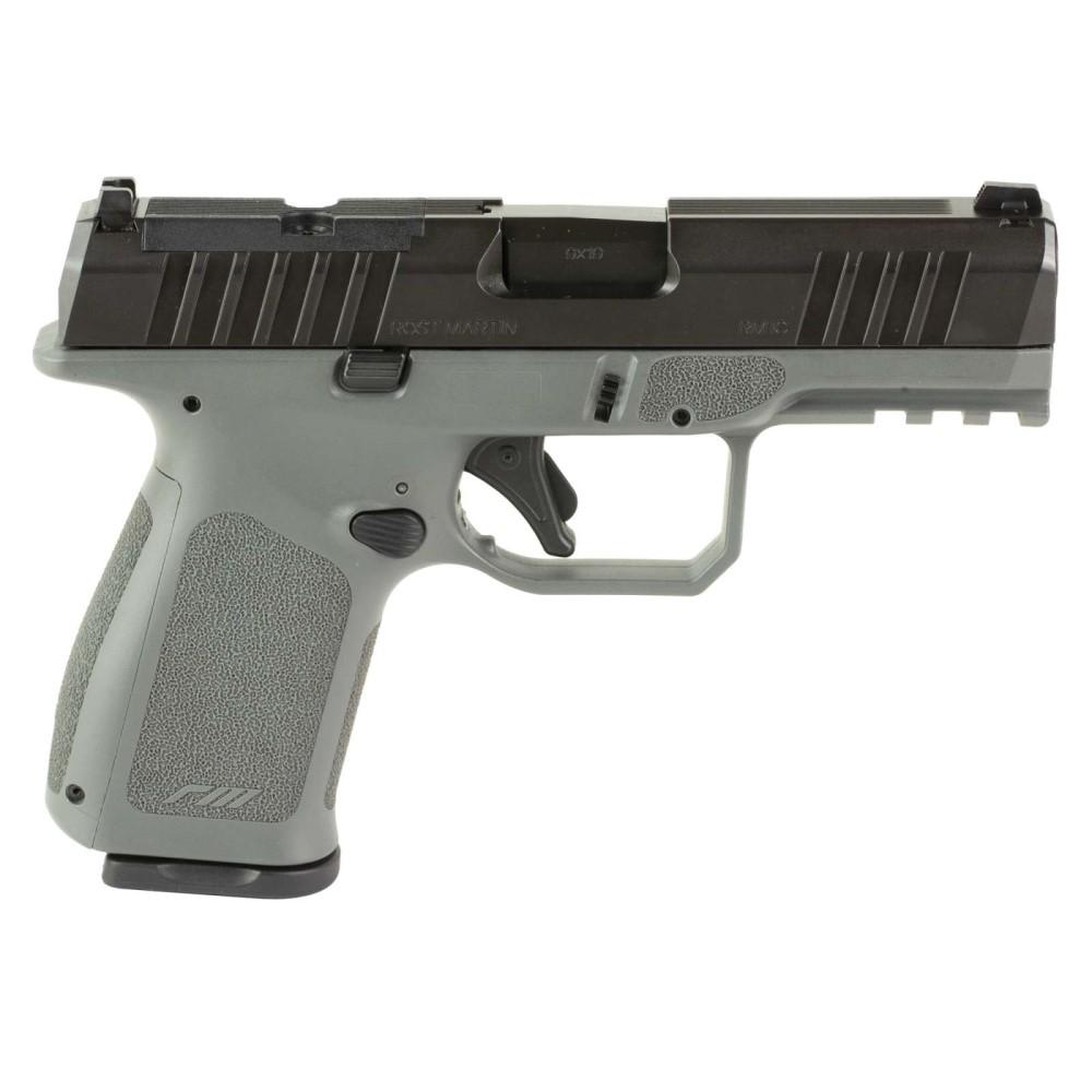 Rost Martin RM1C Handgun 9mm Luger 10rd (2) Magazines 4″ Barrel Grey Optics Ready