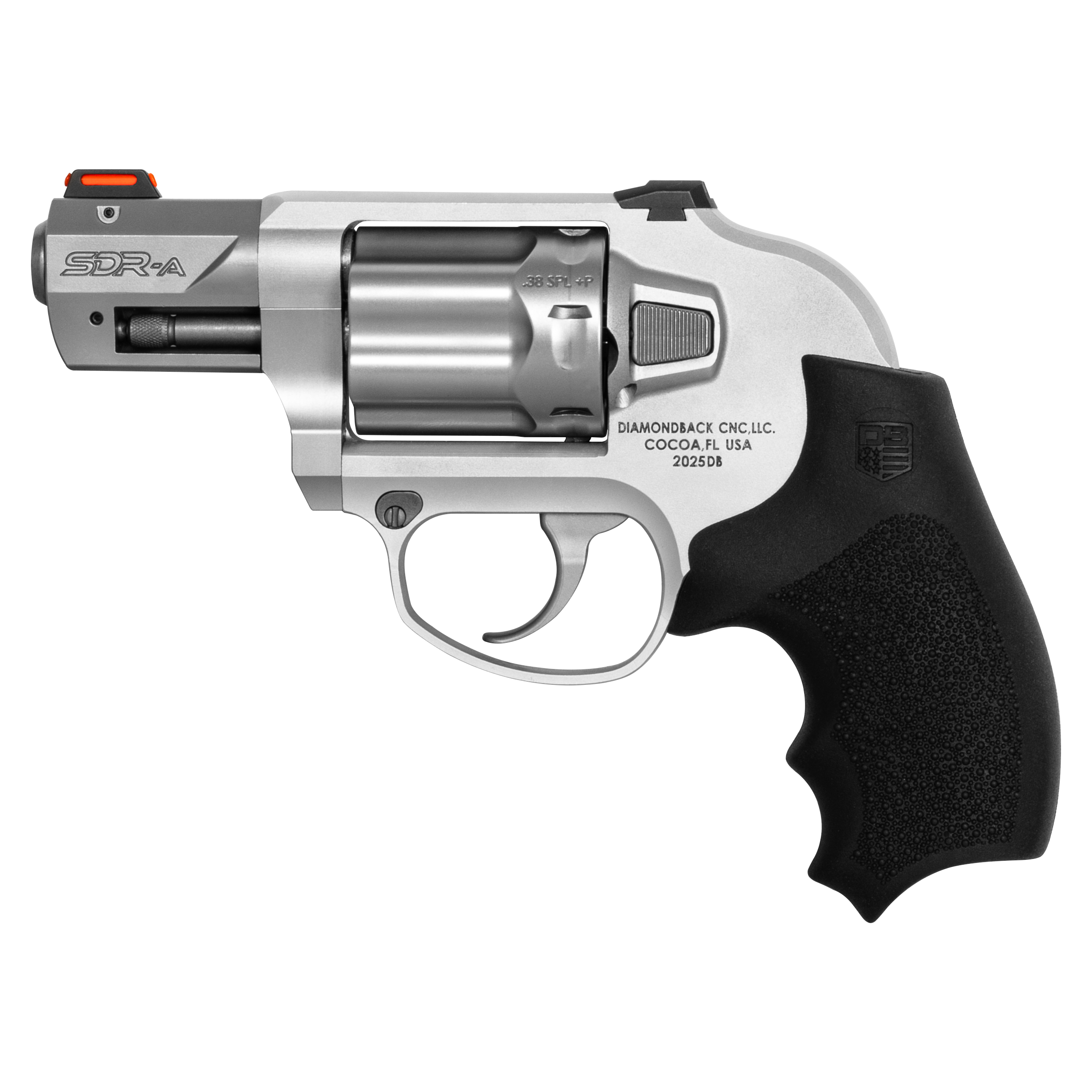 DIAMONDBACK FIREARMS SDR-A 38SPL 2″ 6RD SS GLASS