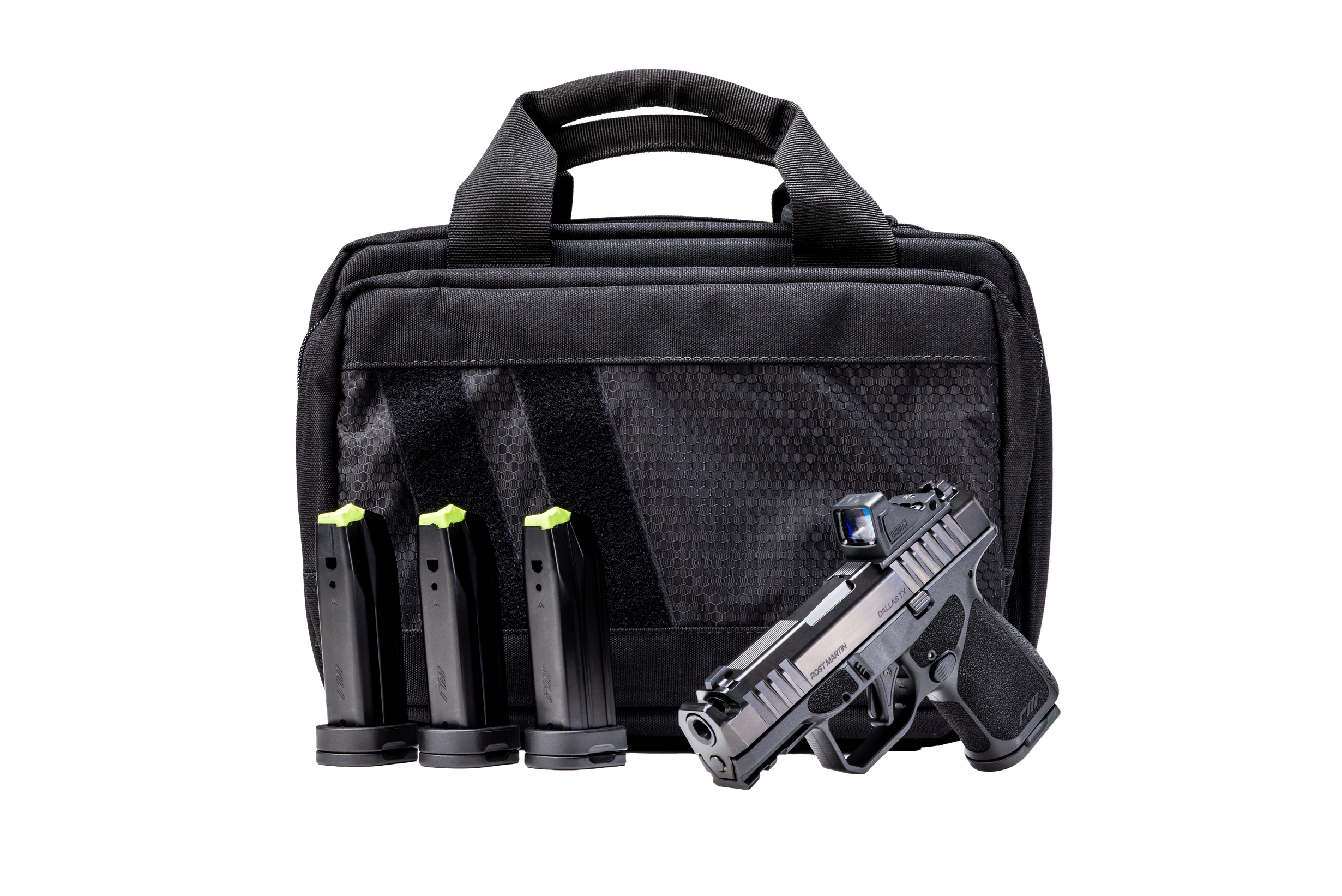 ROST MARTIN RM1S 9MM 15+1 BK 3.6″COMP BNDL