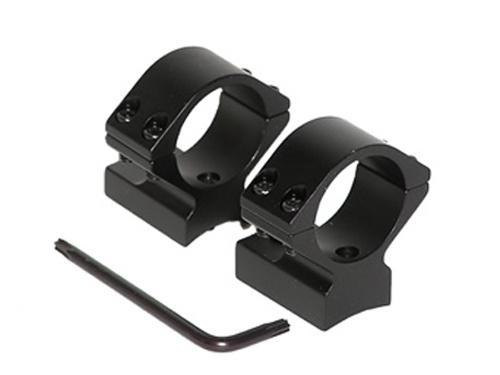 Talley Lightweight Alloy Scope Mount Combo – Black Anodized – 1″ – Low Winchester 70 STD & Short