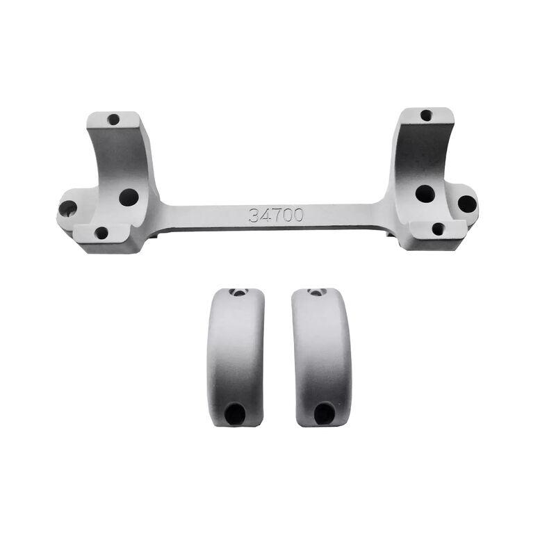 DNZ 1-Piece Gamer Reaper Scope Mount – Remington 700 Long Action High – Silver