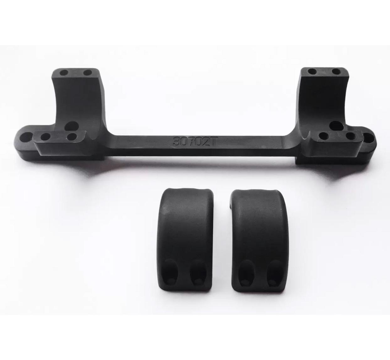 DNZ Game Reaper Remington 700 Rifle Scope Receiver Mount 30mm High S/A – Black