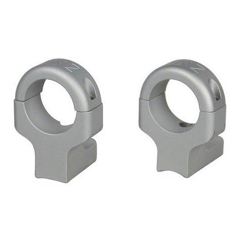 DNZ Game Reaper 2 2-Piece Scope Mount (2 Screws) – Browning A-Bolt Sako A7 Steyr Long & Short Action – 1″ High Silver