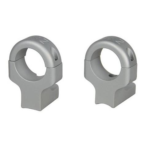 DNZ  Game Reaper 2     2-Piece Ringmount (2 screws) – 1″ High Silver Fits Howa 1500 Mossberg 100ATR 4X4 MVP Weatherby Vanguard Remington 7007217227