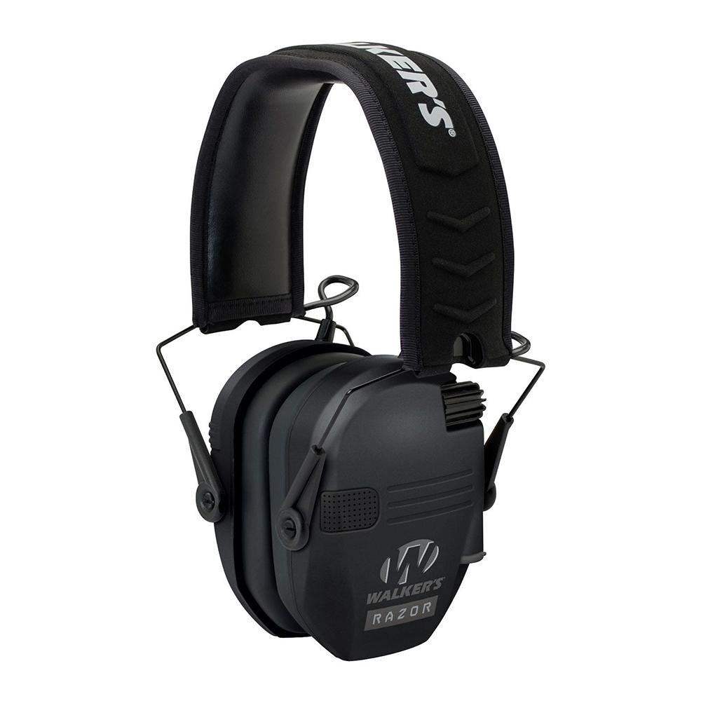 Walker’s Game Razor Slim Shooter Folding Ear Muffs 23dB Black