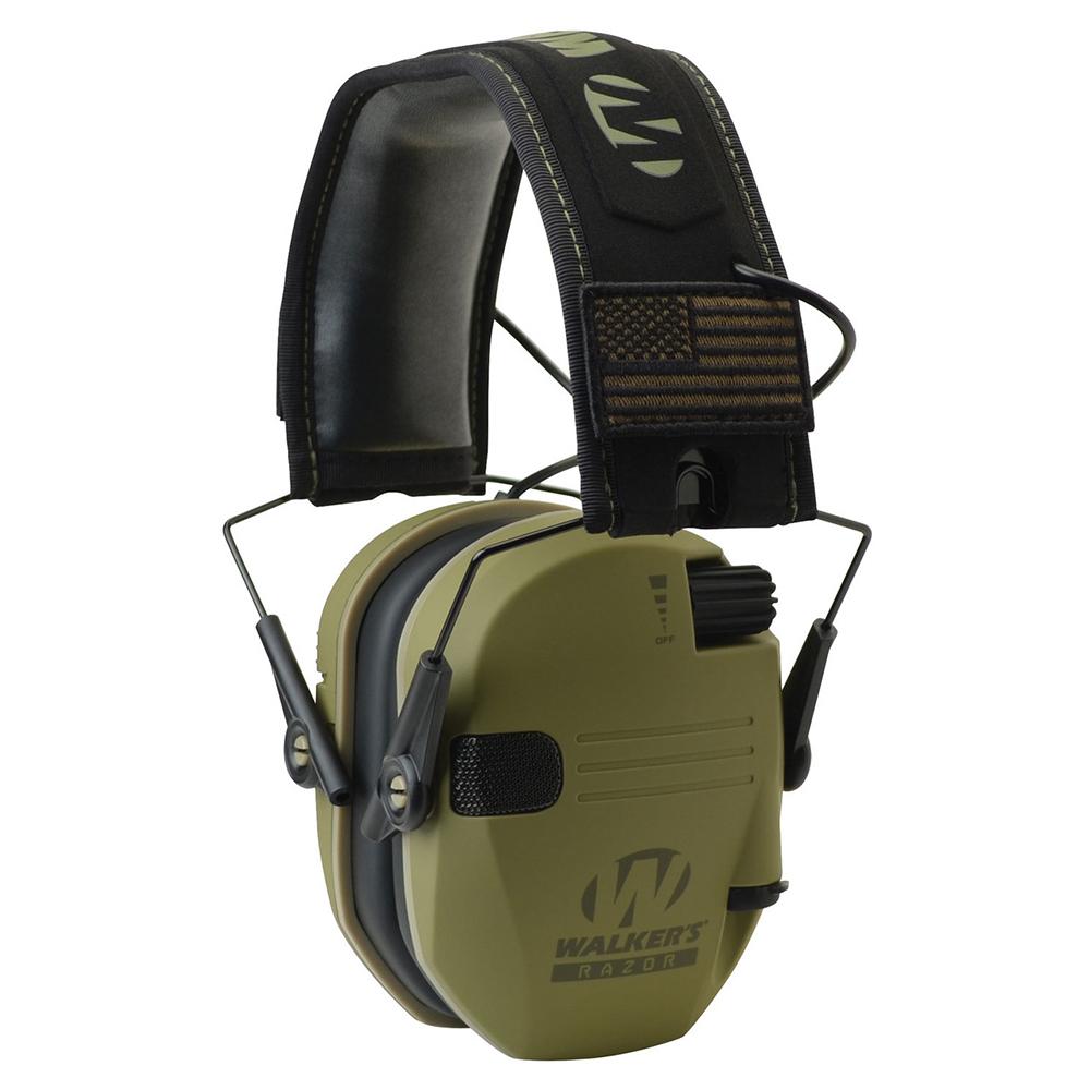 Walker’s Razor Patriot Series Razor Slim Electronic Muff 23 NRR OD Patriot